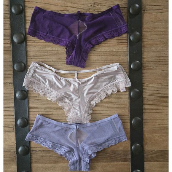 Victoria's Secret Very Sexy Cheeky Hipster Panty Bundle sz Small New - Picture 5 of 5